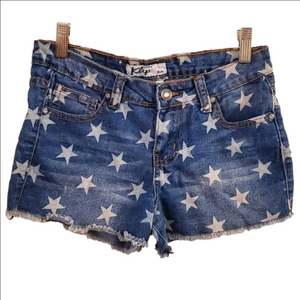 Patriotic Star Jean Shorts